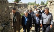 حضور نمایندگان مردم میانه در چندین روستای بخش مرکزی