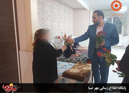 دیدار دادستان عمومی و انقلاب و رییس اداره بهزیستی با سالمندان ائمه اطهار(ع) میانه