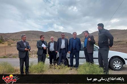 بازدید فرماندار ویژه میانه از روند اجرای پروژه پایاب سد آیدوغموش