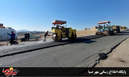 روکش آسفالت محور میانه هشترود روکش آسفالت محور میانه هشترود