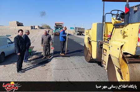 روکش آسفالت محور میانه-هشترود به طول ۴ کیلومتر آغاز شد