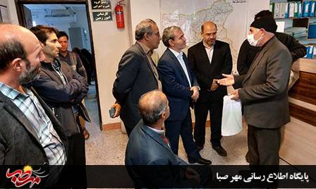 فرماندار ویژه میانه از اداره بنیاد مسکن بازدید کرد