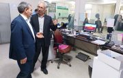 فرماندار ویژه میانه از اداره ثبت احوال بازدید کرد