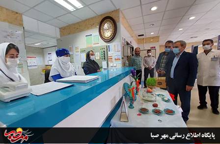 از عیادت بیماران تا قدردانی از کادر درمان توسط فرماندار میانه در اولین روزهای سال جدید