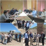 بازدید هیات فنی بانک کشاورزی از ساختمان سد گرمی چای میانه