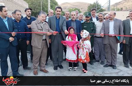 افتتاح ۶ طرح عمرانی-خدماتی در بخش کاغذکنان میانه