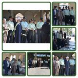 غبارروبی مزار مطهر شهداء به مناسبت گرامیداشت هفته دولت با حضور فرمانده انتظامی استان در ” میانه”