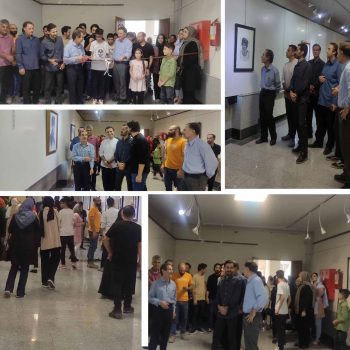 نمایشگاه طراحی با عنوان مروری بر آثار مهران شیری درمیانه افتتاح شد