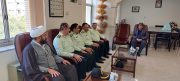دیدار فرمانده انتظامی شهرستان میانه با رییس جهاد کشاورزی به مناسبت هفته جهاد کشاورزی