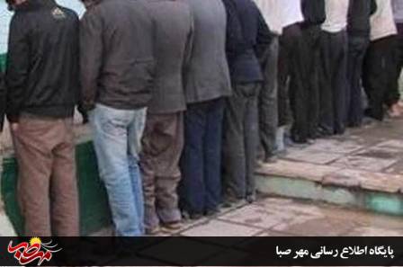 دستگیری ۲۱ نفر معتاد متجاهر و کشف مواد مخدر در “میانه “