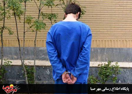دستگیری سارق داخل خودرو حین سرقت توسط پلیس میانه