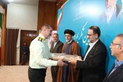 تقدیر از فرمانده انتظامی میانه در پی کسب رتبه مدیر برتر انتظامی کشور