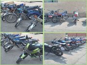 توقیف ۲۰ دستگاه موتورسیکلت در طرح آرامش و ترافیک پلیس شهرستان ترکمانچای