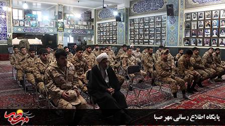 برگزاری دوره تربیتی،رده ای ویژه سربازان سپاه میانه