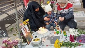 کاش بابا زنده شود و شمع روز پدر را خودش فوت کند