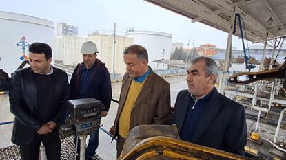 آغاز توزیع نفت‌گاز یورو۴ از انبار نفت شهید حاج قاسم سلیمانی میانه