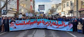 برگزاری باشکوه راهپیمایی یوم‌الله ۲۲ بهمن در “میانه” با تمهیدات کامل انتظامی و ترافیکی